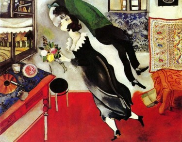 The Kiss, Marc Chagall
